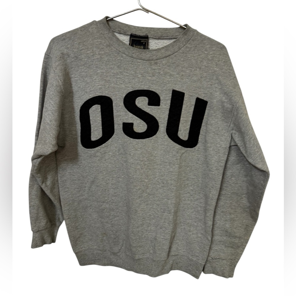 Ohio State University OSU Gray Vintage Men's S Crew Sweatshirt MINTY RARE